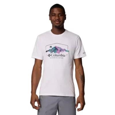 Columbia Brush With Nature Men's White Outdoor T-Shirt
